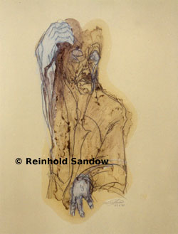 Reinhold Sandow Zeichnung